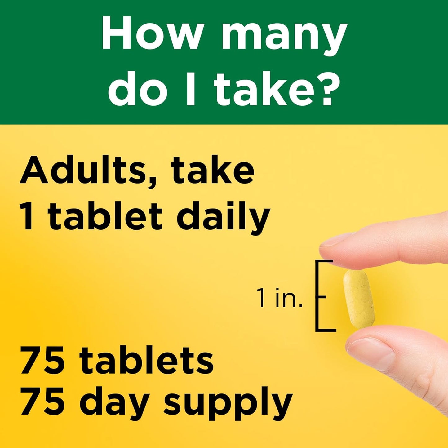 Nature Made Stress B Complex with Vitamin C and Zinc 75 Tablets, 75 Day Supply